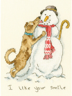 Bothy Threads Borduurpakket Anita Jeram - I like your smile - Bothy Threads Bothy Threads Borduurpakket Anita Jeram - I like your smile - Bothy Threads