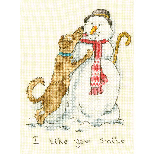 Bothy Threads Borduurpakket Anita Jeram - I like your smile - Bothy Threads