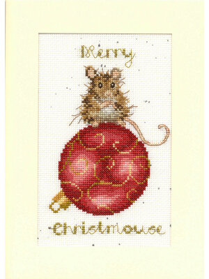 Bothy Threads Borduurpakket Hannah Dale - Merry Christmouse - Bothy Threads
