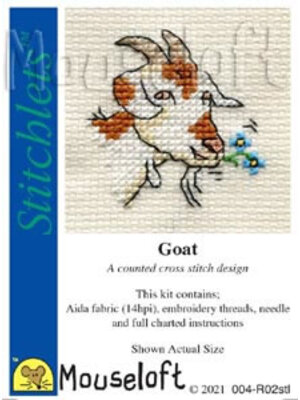 Mouseloft Borduurpakket Goat - Mouseloft