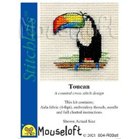 Borduurpakket Toucan - Mouseloft