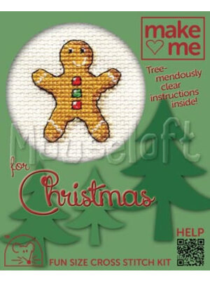 Mouseloft Borduurpakket Gingerbread Man - Mouseloft
