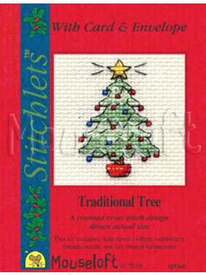 Mouseloft Borduurpakket Traditional Tree - Mouseloft