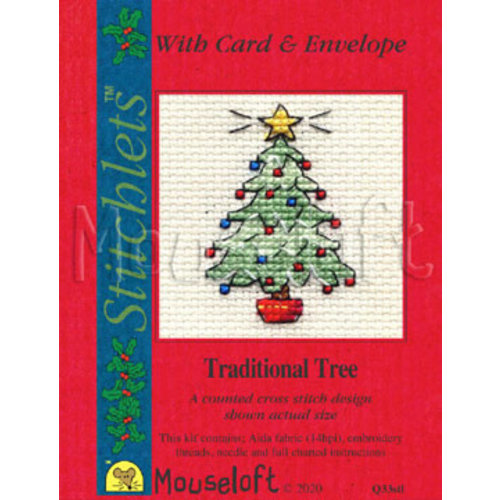 Mouseloft Borduurpakket Traditional Tree - Mouseloft