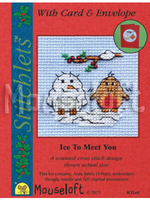 Mouseloft Borduurpakket Ice to Meet You - Mouseloft