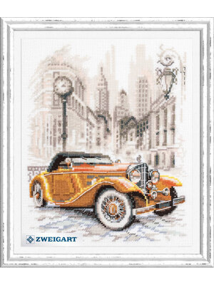 Magic Needle Borduurpakket Retro Style - New York - Magic Needle Magic Needle Borduurpakket Retro Style - New York - Magic Needle