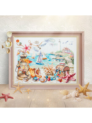 Magic Needle Borduurpakket Seaside Breeze - Magic Needle Magic Needle Borduurpakket Seaside Breeze - Magic Needle