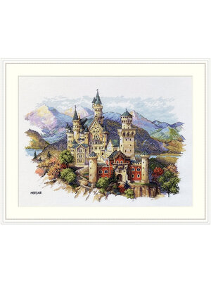 Merejka Borduurpakket Neuschwanstein Castle - Merejka