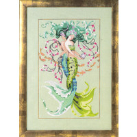 Borduurpatroon Twisted Mermaids - Mirabilia Designs