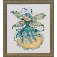 Borduurpatroon March Aquamarine Fairy - Mirabilia Designs