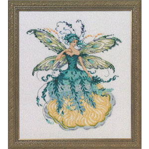 Mirabilia  Borduurpatroon March Aquamarine Fairy - Mirabilia Designs