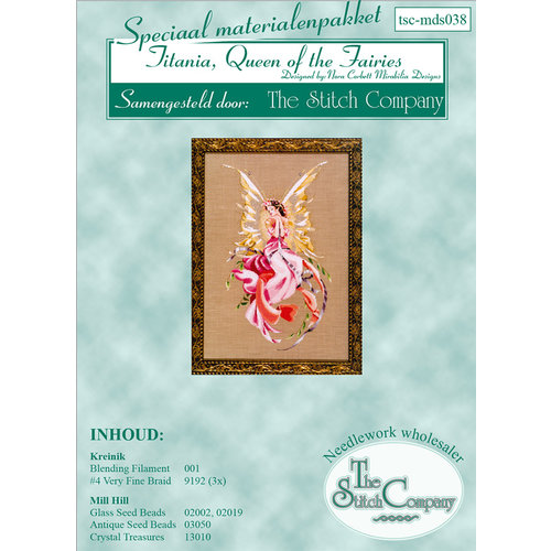 The Stitch Company Materiaalpakket Titania, Queen of the Fairies  - The Stitch Company