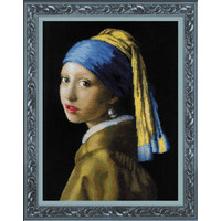 Borduurpakket Girl with a Pearl Earring after J. Vermeer's Painting - RIOLIS