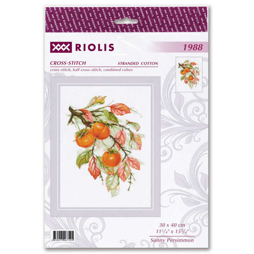 RIOLIS Borduurpakket Sunny Persimmon - RIOLIS