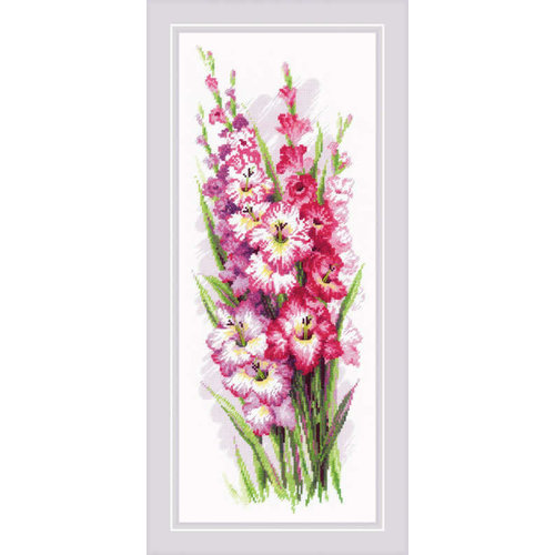 RIOLIS Borduurpakket Charming Gladioli - RIOLIS