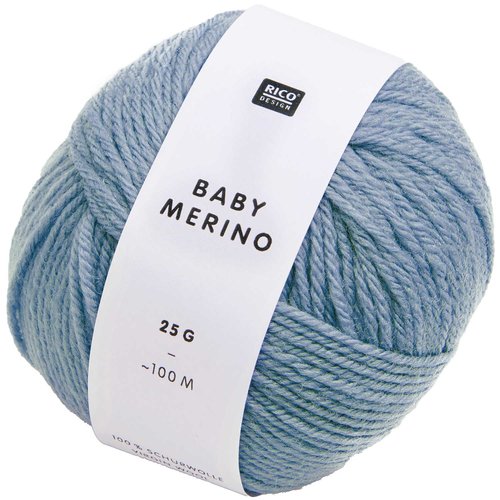 Rico Design Rico Design - Baby Merino - Blauw 0012