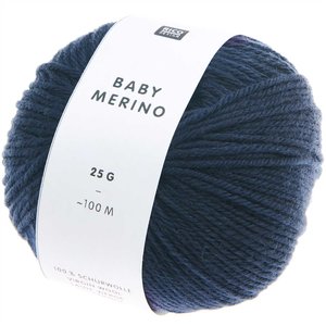 Rico Design Rico Design - Baby Merino - Marineblauw 0006