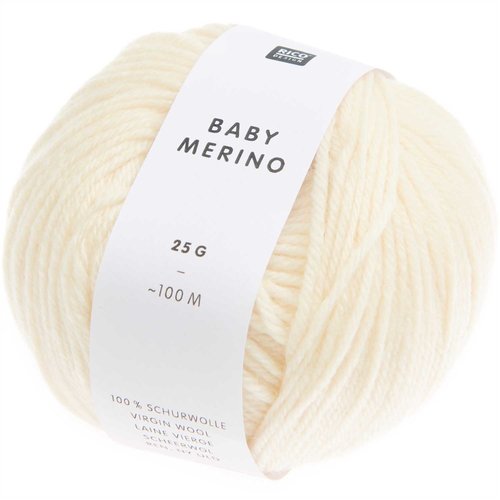 Rico Design Rico Design - Baby Merino - Creme 0001