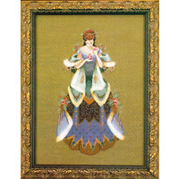 Borduurpatroon The Scent of Old Roses - Mirabilia Designs