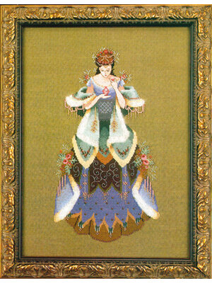 Mirabilia  Borduurpatroon The Scent of Old Roses - Mirabilia Designs