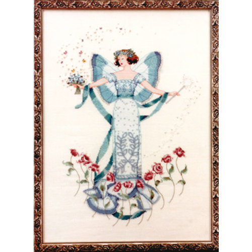 Mirabilia Borduurpatroon April's Blue Diamond - Mirabilia Designs Mirabilia Borduurpatroon April's Blue Diamond - Mirabilia Designs