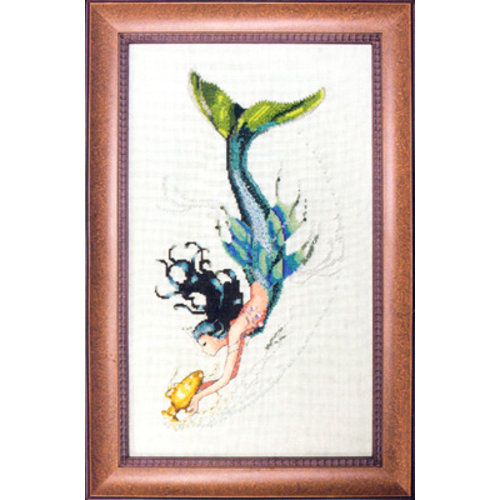 Mirabilia Borduurpatroon Mediterranean Mermaid - Mirabilia Designs Mirabilia Borduurpatroon Mediterranean Mermaid - Mirabilia Designs