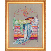 Borduurpatroon Sleeping Princess - Mirabilia Designs