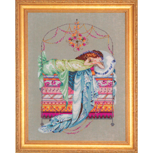 Mirabilia  Borduurpatroon Sleeping Princess - Mirabilia Designs