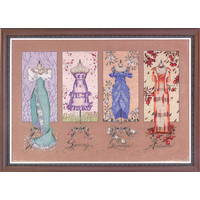 Borduurpatroon Dressmaker's Daughter - Mirabilia Designs