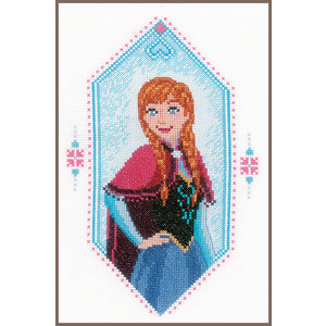 Vervaco Telpakket kit Disney Princess Anna