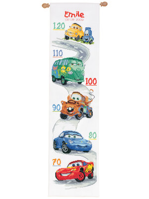 Vervaco Telpakket kit Disney Cars