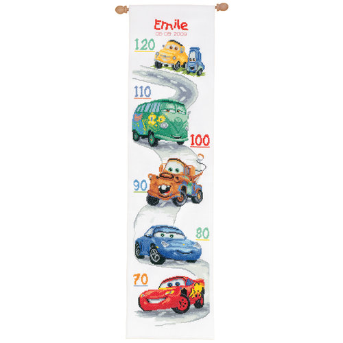 Vervaco Telpakket kit Disney Cars Vervaco Telpakket kit Disney Cars