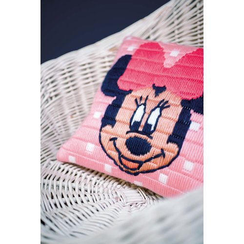 Vervaco Spansteekkussen kit Disney Minnie Mouse