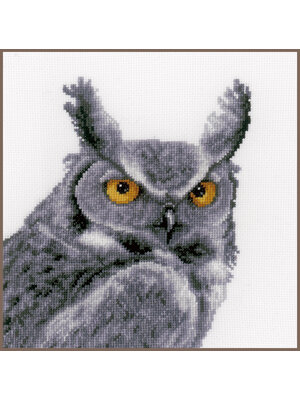 Vervaco Telpakket kit Grijze uil