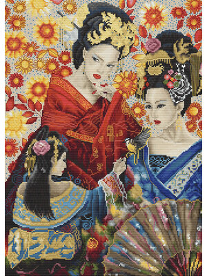 Leti Stitch Borduurpakket Geisha Song - Leti Stitch