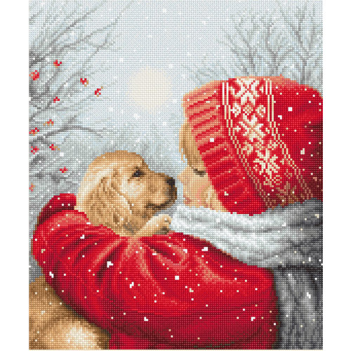 Leti Stitch Borduurpakket Christmas Hugs - Leti Stitch