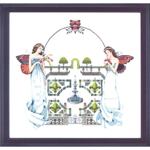 Mirabilia Borduurpatroon Spring Topiary Garden - Mirabilia Designs Mirabilia Borduurpatroon Spring Topiary Garden - Mirabilia Designs