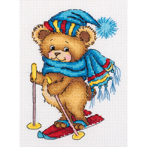 PANNA Borduurpakket Skiing Bear - PANNA PANNA Borduurpakket Skiing Bear - PANNA