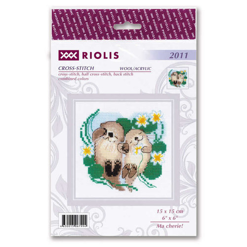 RIOLIS Borduurpakket Ma cherie! - RIOLIS