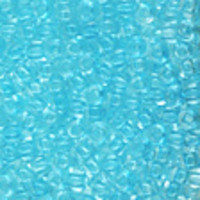 Glass Seed Beads Glow in the Dark - Aqua - Mill Hill