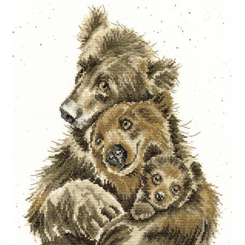 Bothy Threads Borduurpakket Hannah Dale - Bear Hugs - Bothy Threads Bothy Threads Borduurpakket Hannah Dale - Bear Hugs - Bothy Threads
