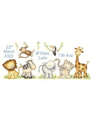 Bothy Threads Borduurpakket Kate Garrett - Jungle Welcome - Bothy Threads
