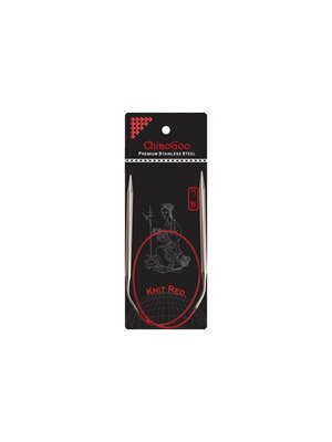 ChiaoGoo Ergonomische KNIT RED rondbreinaald - 60 cm lengte - van 2 t/m 8 mm