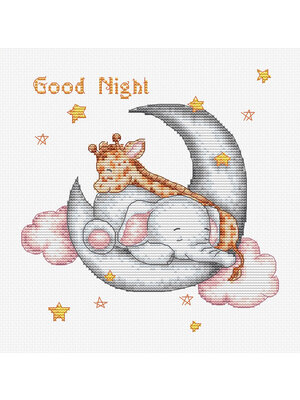 Luca-S Borduurpakket Good Night - Luca-S Luca-S Borduurpakket Good Night - Luca-S