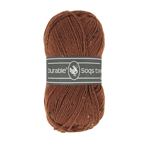 Durable Durable Soqs Tweed 0417 - Bombay Brown