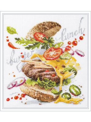 Magic Needle Borduurpakket Burger Lunch - Magic Needle Magic Needle Borduurpakket Burger Lunch - Magic Needle