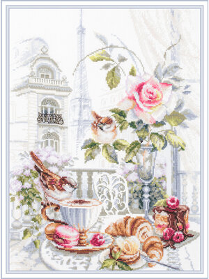 Magic Needle Borduurpakket Parisian Morning - Magic Needle Magic Needle Borduurpakket Parisian Morning - Magic Needle