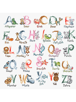 Leti Stitch Borduurpakket Let's Learn Together - Leti Stitch
