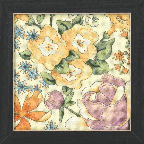Mill Hill Debbie Mumm - Floral Fantasy Series - Floral Yellow 1 Mill Hill Debbie Mumm - Floral Fantasy Series - Floral Yellow 1
