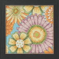 Debbie Mumm - Floral Fantasy Series - Floral Blue 1
